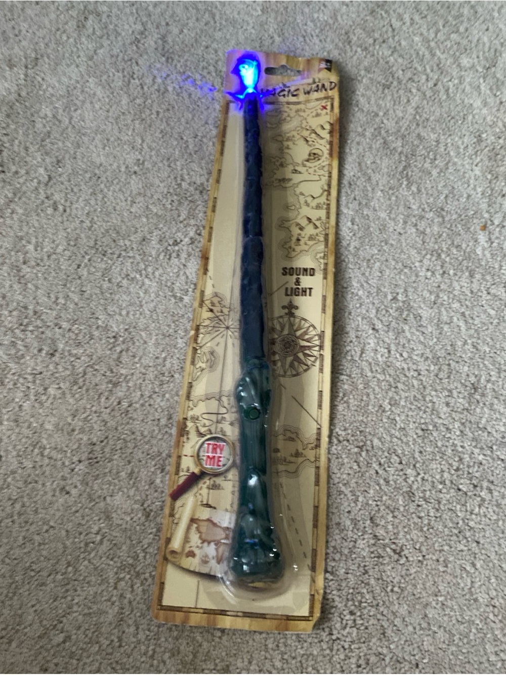 Magic Wand Lights & Sound Halloween Costume Accessory New